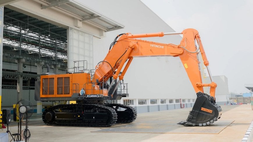 Hitachi Construction Machinery Indonesia to Begin Mass Production of 120-ton Class Ultra-large Hydraulic Excavators